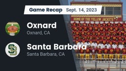 Recap: Oxnard  vs. Santa Barbara  2023