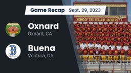 Recap: Oxnard  vs. Buena   2023