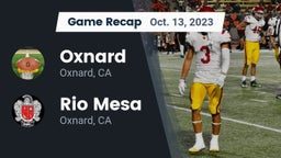 Recap: Oxnard  vs. Rio Mesa  2023