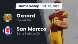 Recap: Oxnard  vs. San Marcos  2023