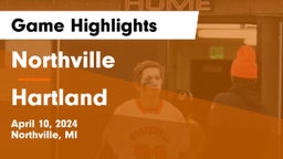 Northville  vs Hartland  Game Highlights - April 10, 2024