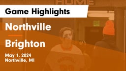 Northville  vs Brighton  Game Highlights - May 1, 2024