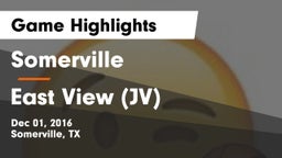 Somerville  vs East View  (JV) Game Highlights - Dec 01, 2016