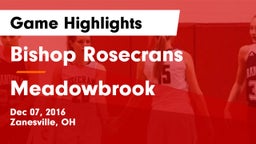Bishop Rosecrans  vs Meadowbrook  Game Highlights - Dec 07, 2016