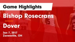 Bishop Rosecrans  vs Dover  Game Highlights - Jan 7, 2017