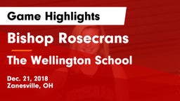 Bishop Rosecrans  vs The Wellington School Game Highlights - Dec. 21, 2018