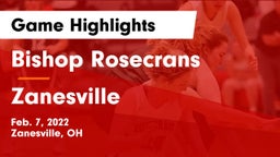 Bishop Rosecrans  vs Zanesville  Game Highlights - Feb. 7, 2022