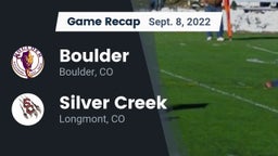 Recap: Boulder  vs. Silver Creek  2022