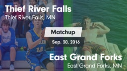 Matchup: Thief River Falls vs. East Grand Forks  2016