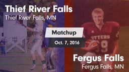 Matchup: Thief River Falls vs. Fergus Falls  2016