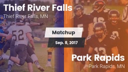 Matchup: Thief River Falls vs. Park Rapids  2017