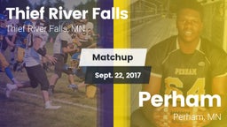 Matchup: Thief River Falls vs. Perham  2017