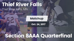 Matchup: Thief River Falls vs. Section 8AAA Quarterfinal 2017