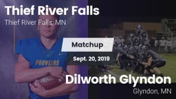 Matchup: Thief River Falls vs. Dilworth Glyndon  2019