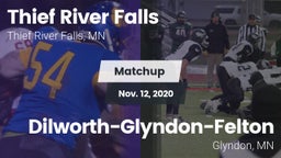 Matchup: Thief River Falls vs. Dilworth-Glyndon-Felton  2020