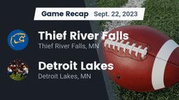 Recap: Thief River Falls  vs. Detroit Lakes  2023