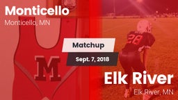 Matchup: Monticello vs. Elk River  2018