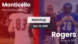Matchup: Monticello vs. Rogers  2018