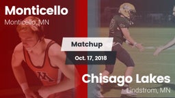 Matchup: Monticello vs. Chisago Lakes  2018