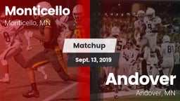 Matchup: Monticello vs. Andover  2019