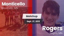 Matchup: Monticello vs. Rogers  2019