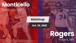 Matchup: Monticello vs. Rogers  2020