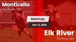 Matchup: Monticello vs. Elk River  2020