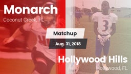 Matchup: Monarch  vs. Hollywood Hills  2018