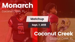Matchup: Monarch  vs. Coconut Creek  2018