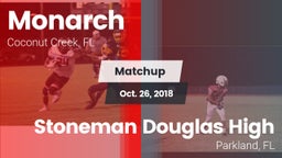 Matchup: Monarch  vs. Stoneman Douglas High 2018