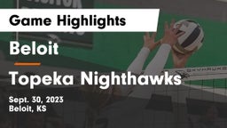 Beloit  vs Topeka Nighthawks Game Highlights - Sept. 30, 2023