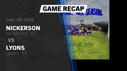 Recap: Nickerson  vs. Lyons  2016