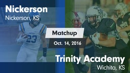 Matchup: Nickerson High vs. Trinity Academy  2016