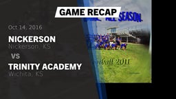 Recap: Nickerson  vs. Trinity Academy  2016
