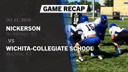 Recap: Nickerson  vs. Wichita-Collegiate School  2016