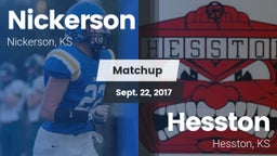 Matchup: Nickerson High vs. Hesston  2017