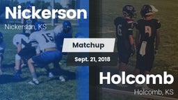 Matchup: Nickerson High vs. Holcomb  2018