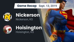 Recap: Nickerson  vs. Hoisington  2019