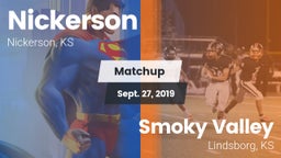 Matchup: Nickerson High vs. Smoky Valley  2019