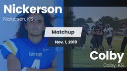 Matchup: Nickerson High vs. Colby  2019