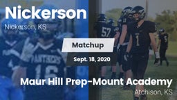 Matchup: Nickerson High vs. Maur Hill Prep-Mount Academy  2020