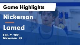 Nickerson  vs Larned  Game Highlights - Feb. 9, 2021