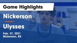 Nickerson  vs Ulysses  Game Highlights - Feb. 27, 2021