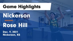 Nickerson  vs Rose Hill  Game Highlights - Dec. 9, 2021