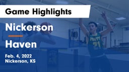 Nickerson  vs Haven  Game Highlights - Feb. 4, 2022