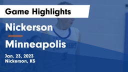Nickerson  vs Minneapolis  Game Highlights - Jan. 23, 2023