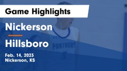 Nickerson  vs Hillsboro  Game Highlights - Feb. 14, 2023