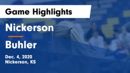 Nickerson  vs Buhler  Game Highlights - Dec. 4, 2020