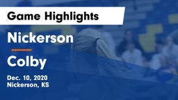 Nickerson  vs Colby  Game Highlights - Dec. 10, 2020
