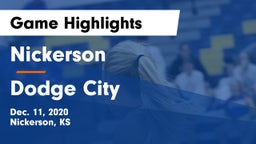 Nickerson  vs Dodge City  Game Highlights - Dec. 11, 2020